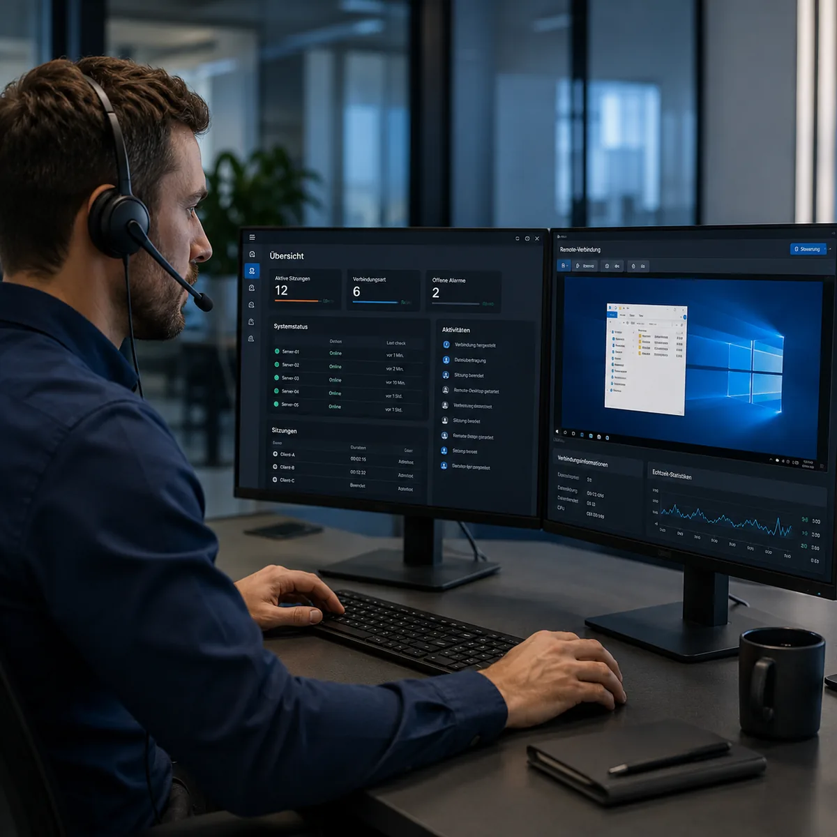 Remote IT-Support für Firmen – schnelle Hilfe von Innovate Systems